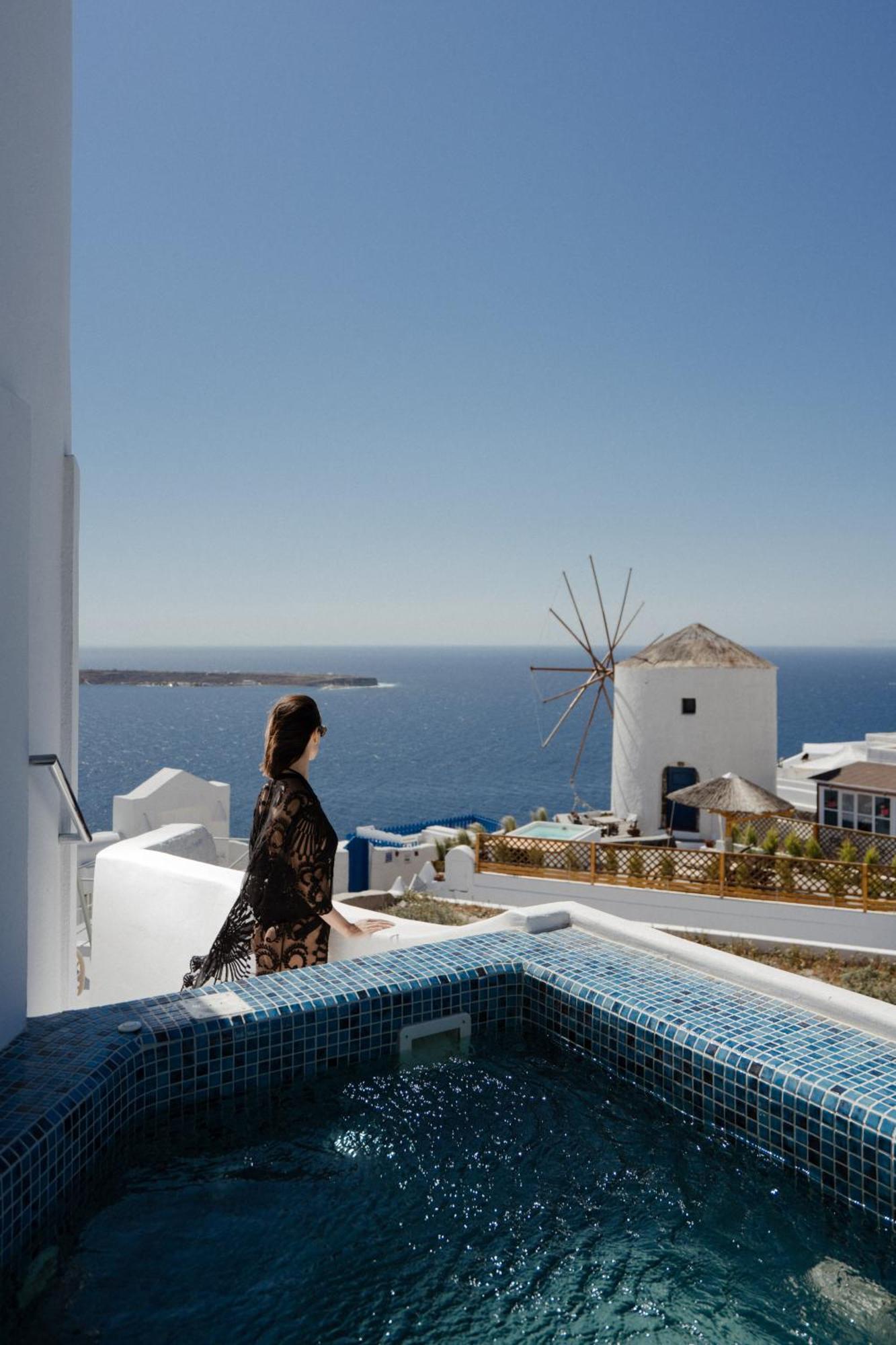 The Sunset Windmill Villa Oía Exterior foto